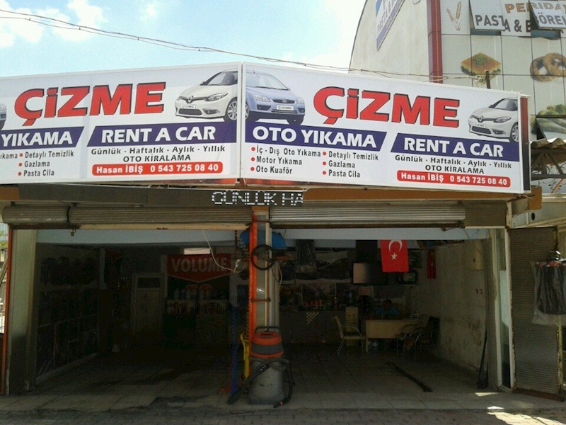 Çizme Oto Yıkama Rent A Car